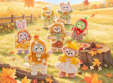Genuine Shanghai Disney 2026 Autumn Duffy and Friends Plush Keychain Doll New
