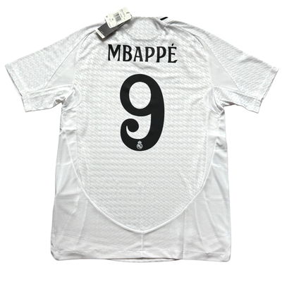Kylian Mbappe Real Madrid Adidas Authentic Home Shirt – 2024/25 M
