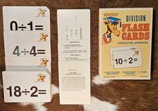 Vintage 1983 Toys-R-Us Geoffrey Division Flash Cards-Set Complete
