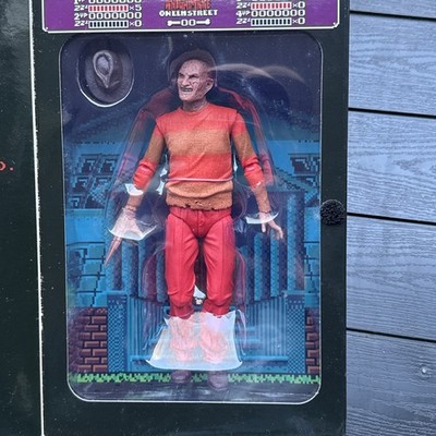 NECA Nightmare on Elm Street 8 Bit Nes Freddy Krueger Gamestop V1
