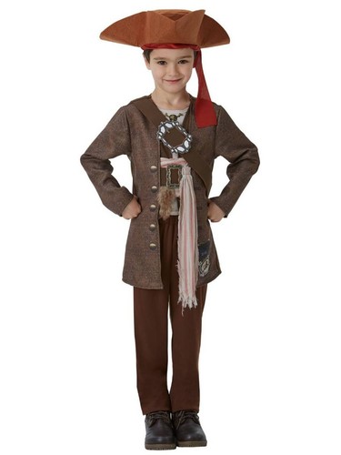 Rubie's Jungen Disney Fluch der Karibik Jack Sparrow Kostüm Karneval 640193 - Bild 2 von 3