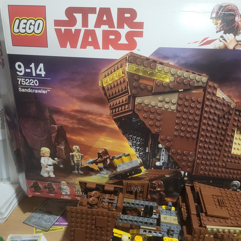 LEGO Star Wars 75220 Sandcrawler, boxed, instructions No figs