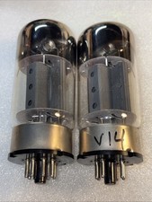 Matched Pair Sovtek 6550WA 6550 KT88 Tubes Welded Plates Amplitrex Tested NOS