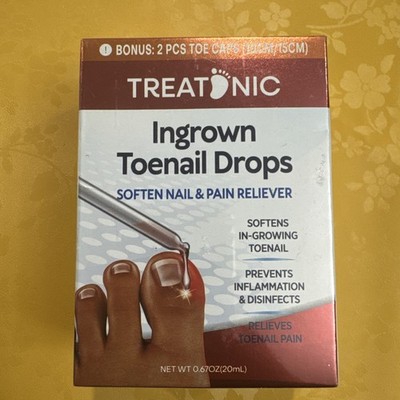 Treatonic Ingrown Toenail Treatment - Ingrown Toenail Pain Reliever and Softe