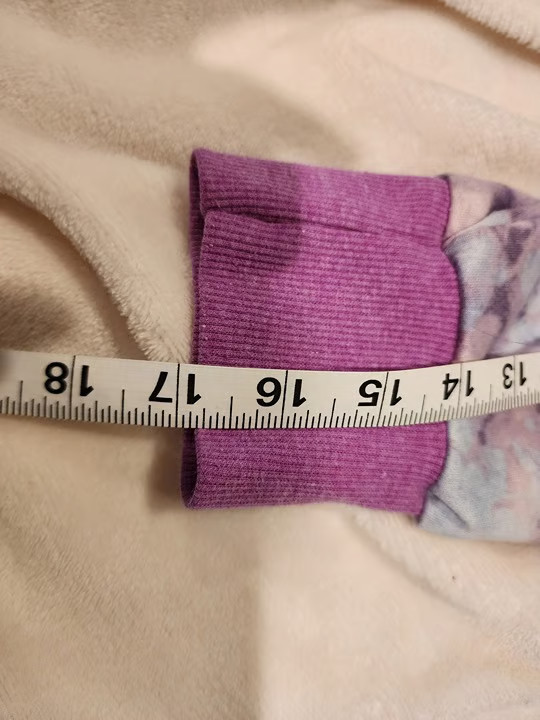 upcycled patchwork sweatshirt - image 8