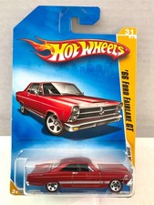 Hot Wheels 66 Ford Fairlane Gt - Walmart Excl Redlines - 2009 New Models 31