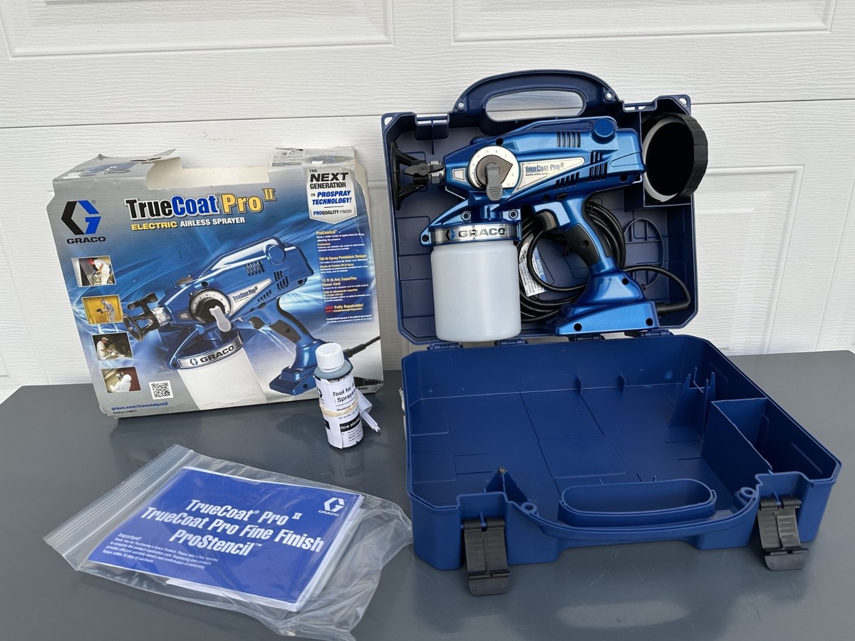 Graco TrueCoat Pro II Electric Handheld Airless Paint Sprayer
