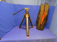 Sachtler FSB6 Fluid Tripod w/2-Stage Flowtech 75 CF Legs, Handle, QR Plate, Case