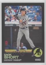 2022 Topps Heritage High Number Black Bordered /50 Zack Short #626 n0c