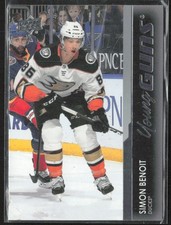 2021-22 UD Series 1 Simon Benoit 228 Young Guns RC