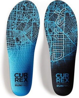 Currex RunPro High Insoles   Choose Your Size   Performance Running Inserts