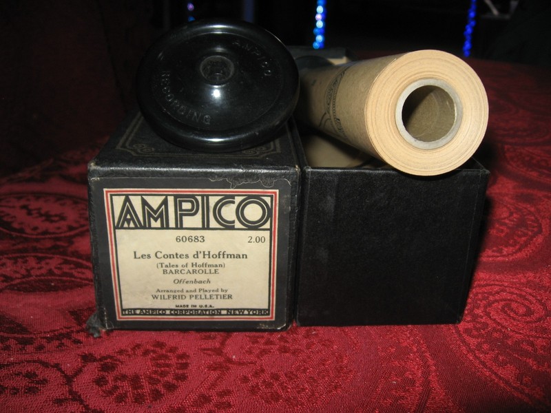 Les Contes d'Hoffman (Tales of Hoffman) - AMPICO Roll #60683: Hear It Play!
