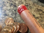 1964 LINCOLN CENT ROLL GEM BU     HJJ