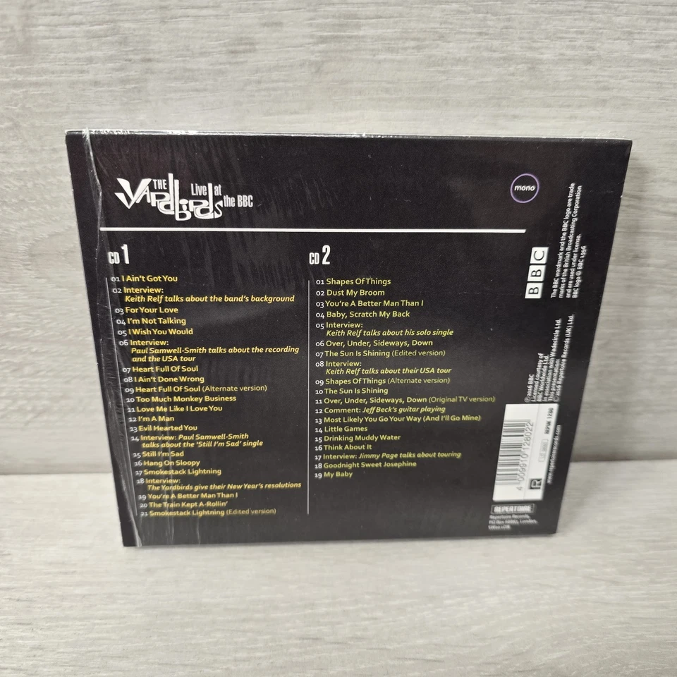 The Yardbirds - Live at the BBC CD 2 Discs 2016 Repertoire Records Very Good  - Изображение 2 из 4