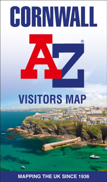 Cornwall A-Z Visitors Map by A-Z Maps (Sheet map, folded)