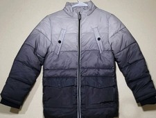 Member's Mark Jacket Wind Resistant Removable Puffer Winter White 2 Black Boys 7