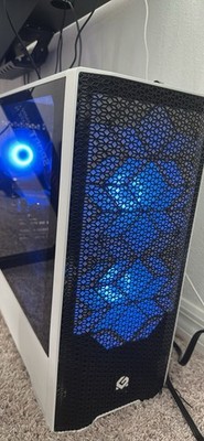 White Gaming PC GTX 1650 + AMD RYZEN 5 3600, 16 GIGAS OF RAM, 4TB