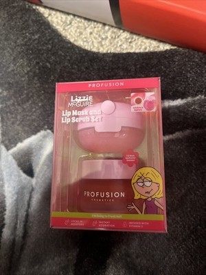 Disney Y2K Lizzie McGuire Profusion Makeup Lip Scrub & Lip Mask Set NEW