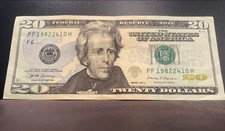 Birthday Anniversary Note Twenty Dollar Bill October 24, 1982 Serial Number
