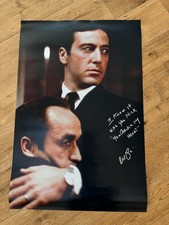 Al Pacino Autographed Holding Fredo GODFATHER II Photo 