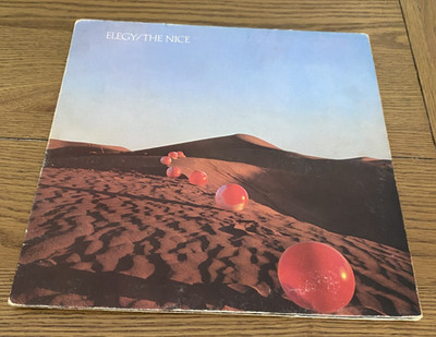 The Nice - Elegy Gatefold Vinyl LP Charisma Pink Scroll Label CAS 1030