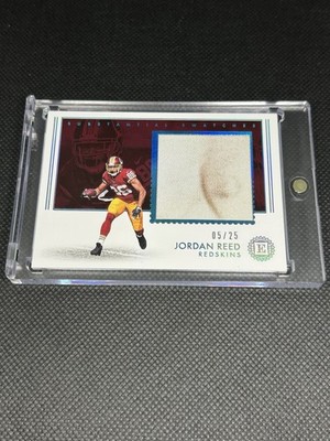 2018 Panini Encased Jordan Reed Substantial Swatches Game Used Dirty Patch /25