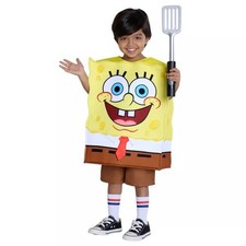 01616176 Spirit Halloween Toddler Foam SpongeBob Costume - SpongeBob Size Varies