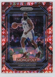 2022-23 Panini Prizm Monopoly Free Parking Prizm James Harden #68