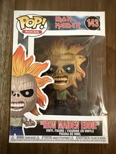 Iron Maiden Funko Pop Rocks Iron Maiden Eddie #143 Vinyl With Protector
