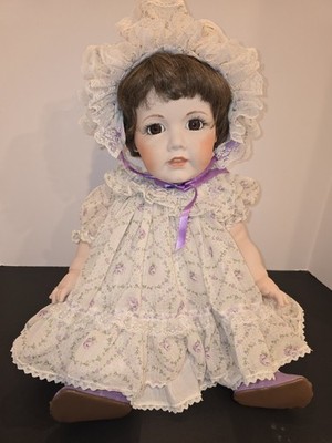 Ges Gesch Hilda Reproduction N- 1070 22'' doll porcelain Germany Sam