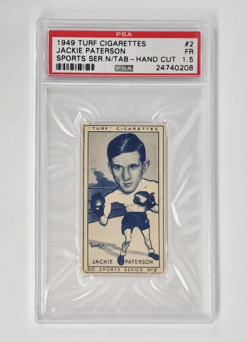 1949 Turf Cigarettes 50 Sports Series Boxing Trading Cards for