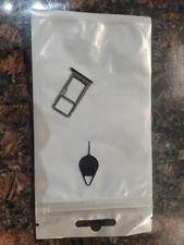 Sim Card Tray Holder Replacement for Motorola Moto G Power 2021 XT2117 Silver