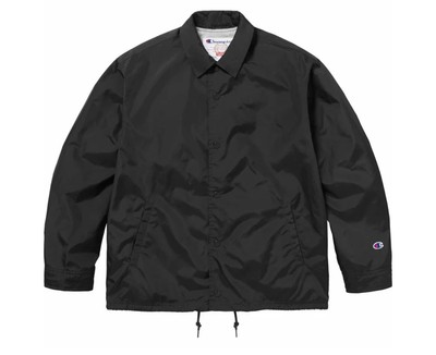 Supreme Champion Coaches Jacket Black XL in Hand | eBay