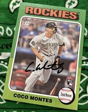 2024 Topps Heritage - Rookies #263 Coco Montes (RC) - Colorado Rockies