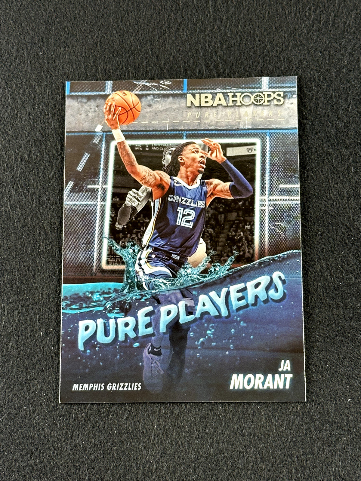 2023-24 NBA Hoops JA MORANT Pure Players Insert #2 Memphis Grizzlies