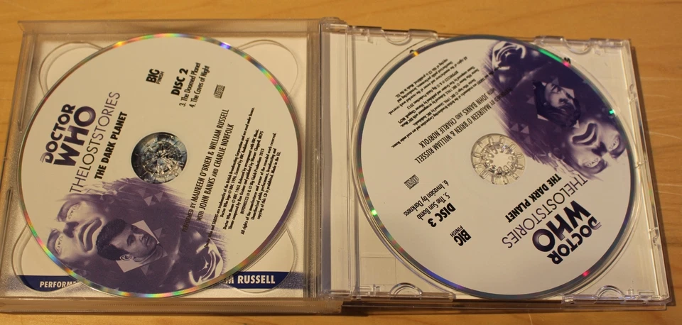 Big Finish 神秘博士-失落的故事系列 4 完整 - 音频 CD — 第 4/4 张图片