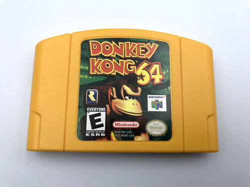 Donkey Kong 64 (Nintendo 64, 1999) Box Manual Complete CIB N64 *Damaged* - Picture 5 of 12