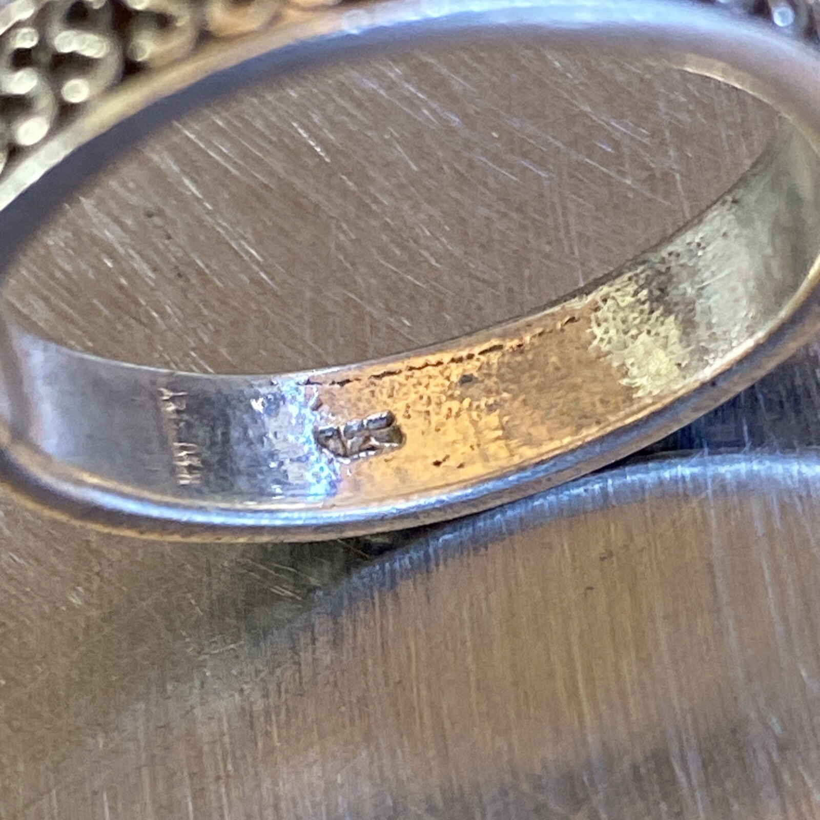 Sterling Silver “S” Swirl Infinity Pattern  Stack… - image 3