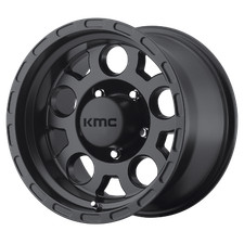 1 16 Inch Black Wheel Rim Kmc Enduro Km522 8x6.5 Lug Km52268080700 Chevy Gmc