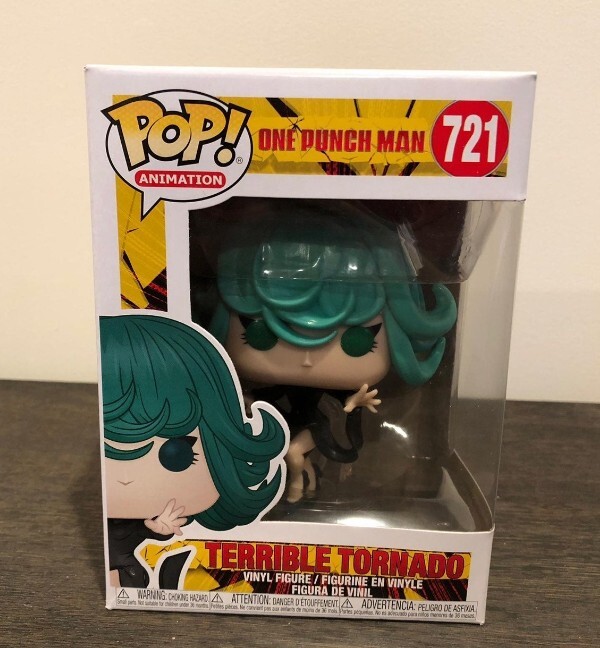 Funko Pop Terrible Tornado 721 One Punch Man Anime | eBay
