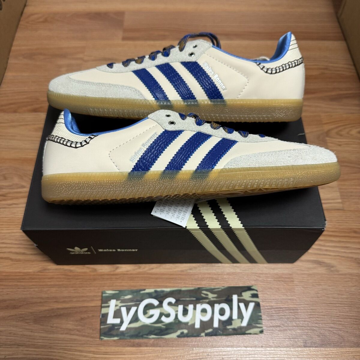Adidas x Wales Bonner Samba Nylon Wonder Clay Royal Size Adidas x Wales Bonner Samba Nylon Wonder Clay Royal Size