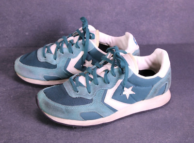 Converse Sneaker Star Player OX Gr. 38 Unisex petrol Leder Mesh BC1386