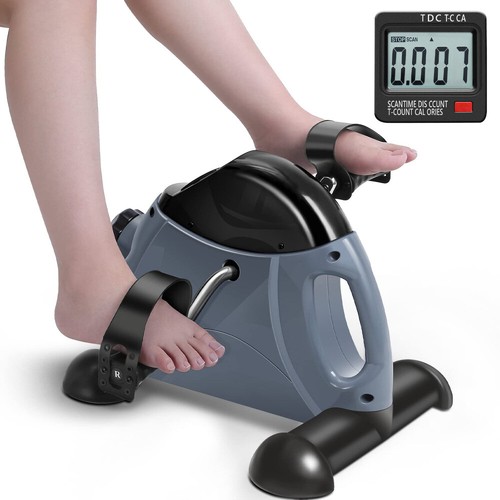 LCD Pedaltrainer Fitnessbike Mini Heimtrainer Arm und Beintrainer Büro~ - Bild 2 von 15