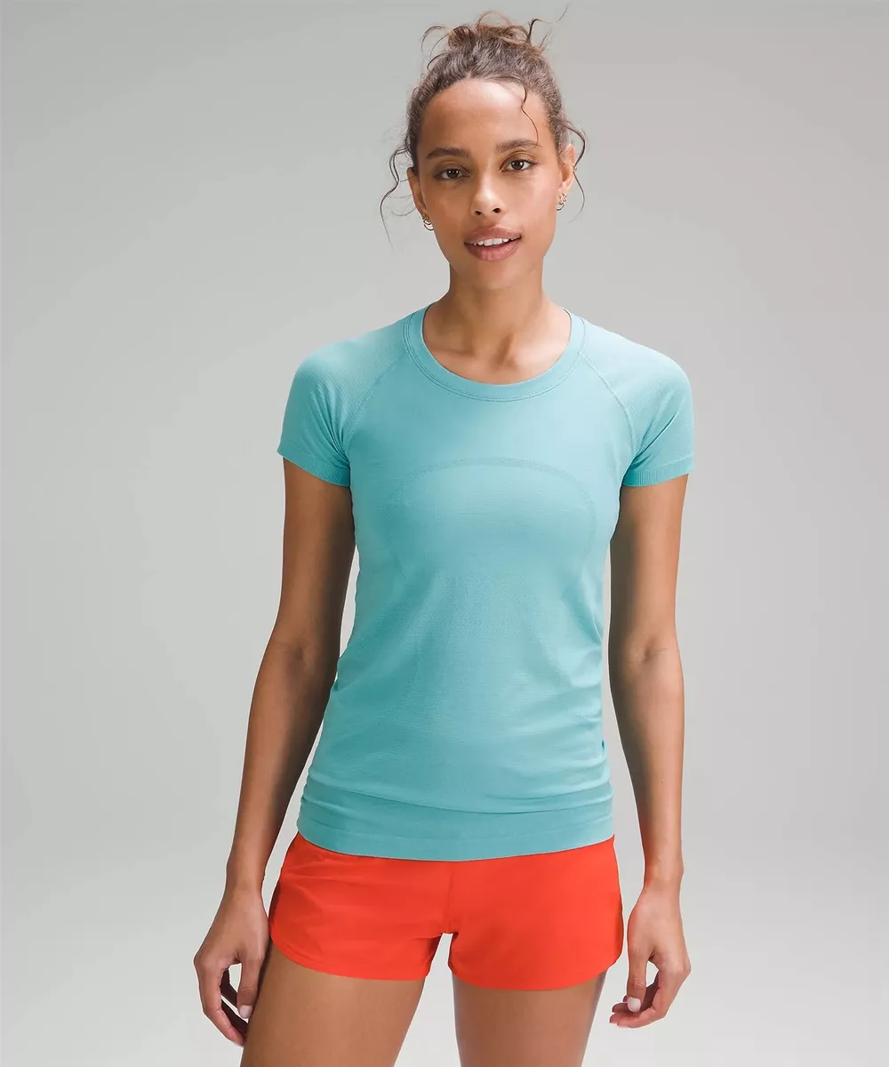 NEW LULULEMON Swiftly Tech 2.0 Short Sleeve Top 0 Tidewater Teal