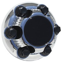 1 Piece Gmc 6 Lug Chrome Center Caps 15 & 16 Steel Wheel Rims Bolt On Hub Skin on sale 1 Piece Gmc 6 Lug Chrome Center Caps 15 & 16 Steel Wheel Rims Bolt On Hub Skin on sale