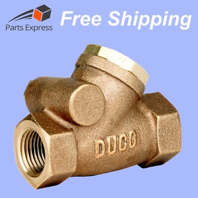 1/2'' SWING CHECK VALVE (BRONZE, 200 WSP) FOR HIGH PRESSURE STEAM, ASME, #62