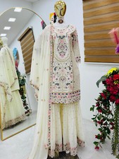 Women Eid Dress Pakistani Salwar Kameez Ready To Wear Suit Wedding Party 3 Piece
