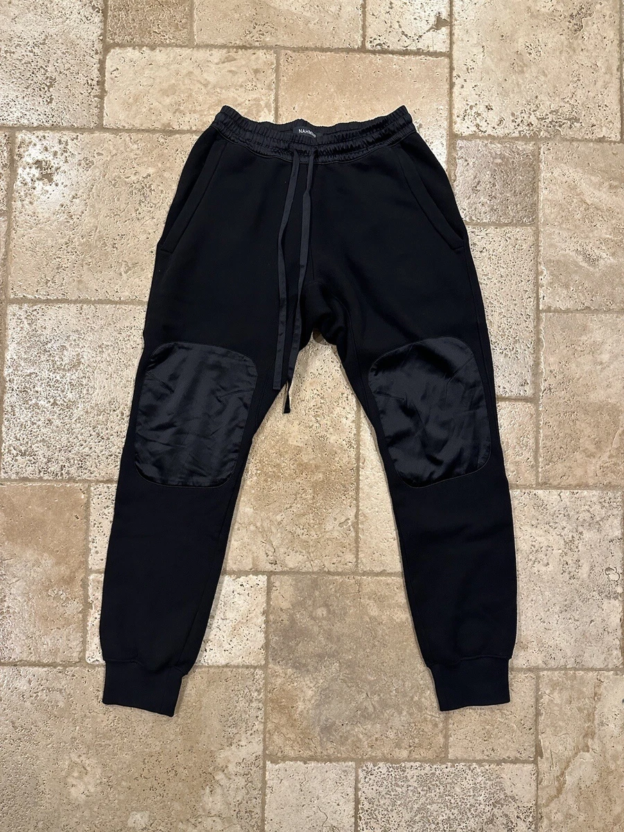 Black silk sale joggers
