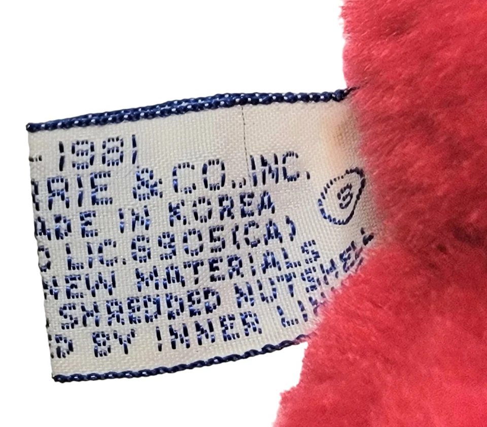 Rare Vintage 1981 Papa Smurf Plush Wallace Berie & Co. - Image 4 of 4