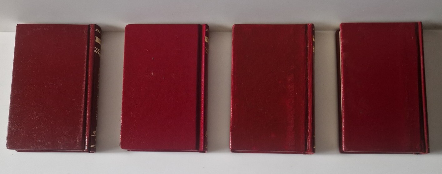 The Arts Box Set Of Four, Boccioni, Tiziano, Rubens, Michelangiolo, Miniature HB eBay